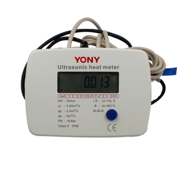 Medidor de agua y medidor de calor BTU